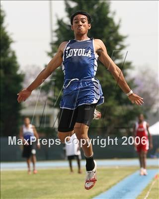 Thumbnail 3 in CIF State Championships - Long Jump (Boys - Friday) photogallery.