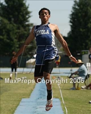 Thumbnail 2 in CIF State Championships - Long Jump (Boys - Friday) photogallery.