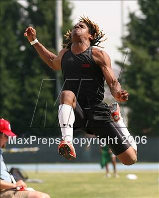 Thumbnail 2 in CIF State Championships - Long Jump (Boys - Friday) photogallery.