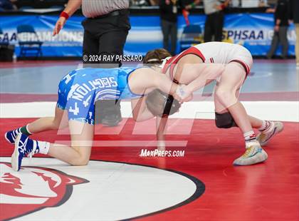 Thumbnail 3 in NYSPHSAA Wrestling Championships - Consolation Rounds photogallery.