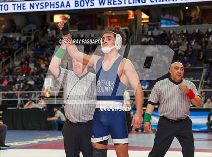 Thumbnail 3 in NYSPHSAA Wrestling Championships - Consolation Rounds photogallery.