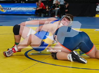 Thumbnail 2 in NYSPHSAA Wrestling Championships - Consolation Rounds photogallery.