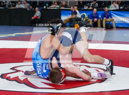 Thumbnail 2 in NYSPHSAA Wrestling Championships - Consolation Rounds photogallery.