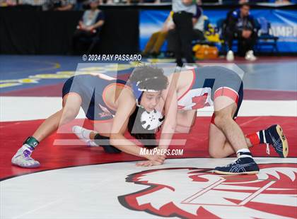 Thumbnail 3 in NYSPHSAA Wrestling Championships - Consolation Rounds photogallery.