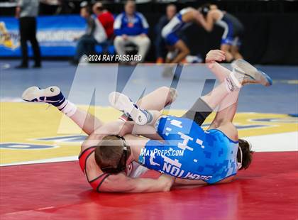 Thumbnail 2 in NYSPHSAA Wrestling Championships - Consolation Rounds photogallery.