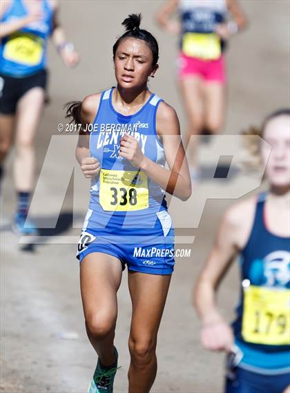 Thumbnail 2 in CIF State Cross Country Championships (Girls D3 Race) photogallery.