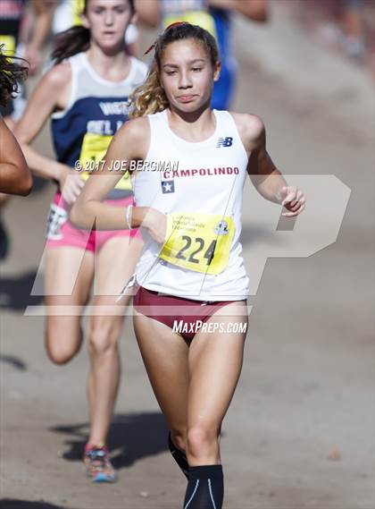 Thumbnail 2 in CIF State Cross Country Championships (Girls D3 Race) photogallery.