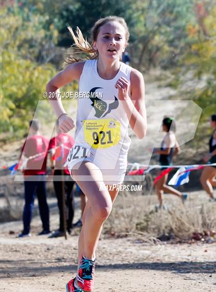 Thumbnail 2 in CIF State Cross Country Championships (Girls D3 Race) photogallery.