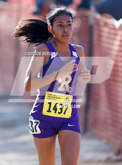 Thumbnail 2 in CIF State Cross Country Championships (Girls D3 Race) photogallery.