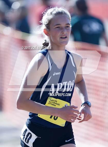 Thumbnail 1 in CIF State Cross Country Championships (Girls D3 Race) photogallery.
