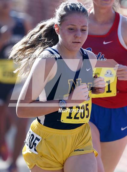 Thumbnail 1 in CIF State Cross Country Championships (Girls D3 Race) photogallery.