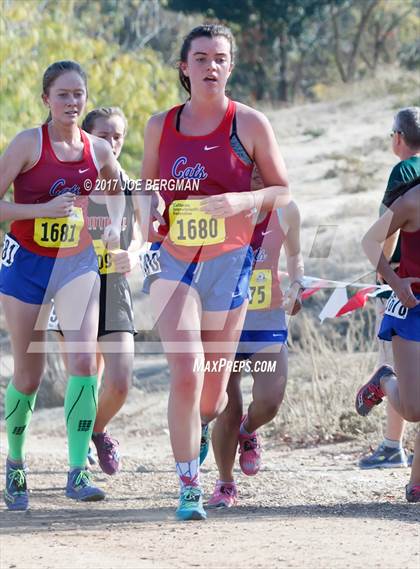 Thumbnail 2 in CIF State Cross Country Championships (Girls D3 Race) photogallery.