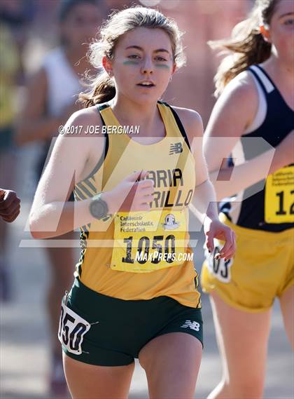 Thumbnail 3 in CIF State Cross Country Championships (Girls D3 Race) photogallery.