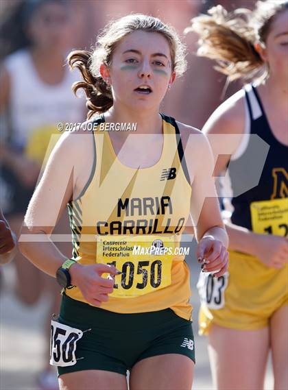 Thumbnail 1 in CIF State Cross Country Championships (Girls D3 Race) photogallery.