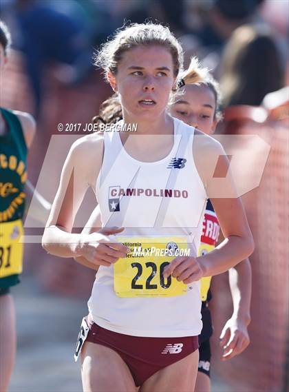 Thumbnail 3 in CIF State Cross Country Championships (Girls D3 Race) photogallery.