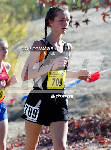 Thumbnail 3 in CIF State Cross Country Championships (Girls D3 Race) photogallery.