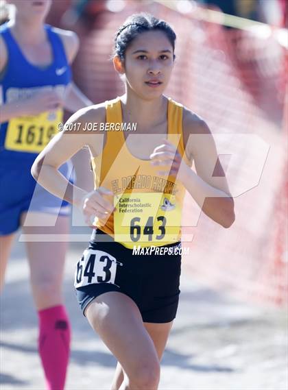 Thumbnail 3 in CIF State Cross Country Championships (Girls D3 Race) photogallery.