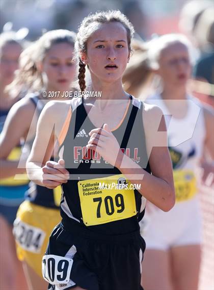 Thumbnail 1 in CIF State Cross Country Championships (Girls D3 Race) photogallery.