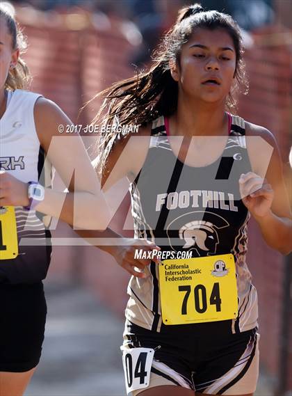 Thumbnail 1 in CIF State Cross Country Championships (Girls D3 Race) photogallery.