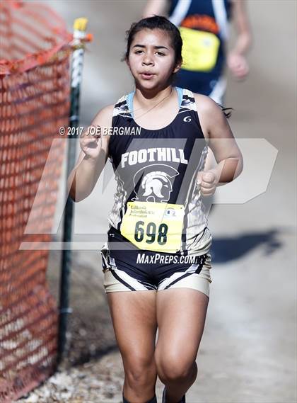 Thumbnail 1 in CIF State Cross Country Championships (Girls D3 Race) photogallery.
