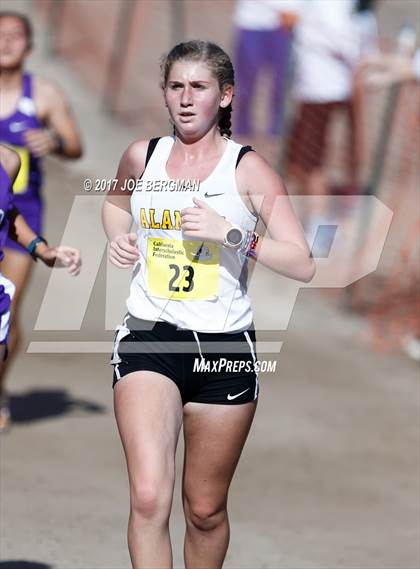 Thumbnail 2 in CIF State Cross Country Championships (Girls D3 Race) photogallery.