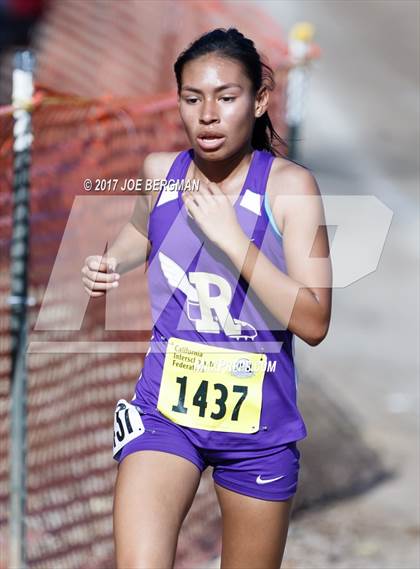 Thumbnail 2 in CIF State Cross Country Championships (Girls D3 Race) photogallery.