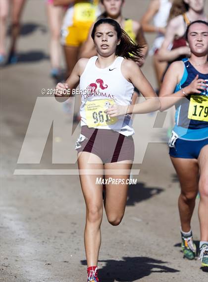 Thumbnail 1 in CIF State Cross Country Championships (Girls D3 Race) photogallery.