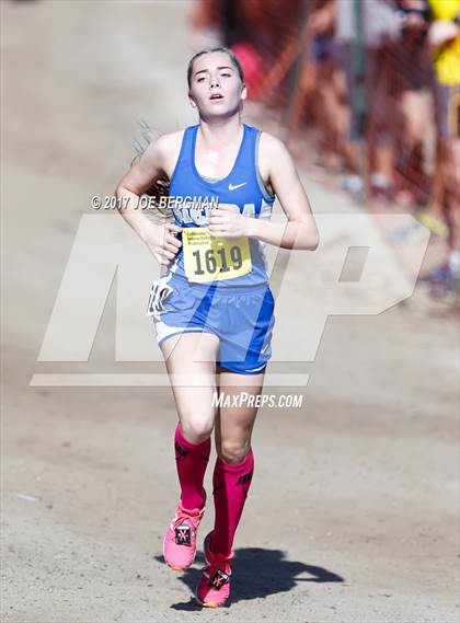 Thumbnail 2 in CIF State Cross Country Championships (Girls D3 Race) photogallery.
