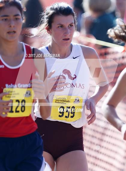 Thumbnail 3 in CIF State Cross Country Championships (Girls D3 Race) photogallery.