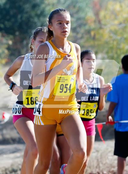 Thumbnail 3 in CIF State Cross Country Championships (Girls D3 Race) photogallery.