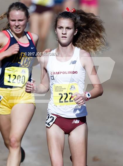 Thumbnail 1 in CIF State Cross Country Championships (Girls D3 Race) photogallery.