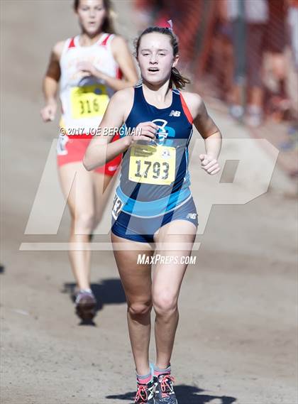 Thumbnail 3 in CIF State Cross Country Championships (Girls D3 Race) photogallery.