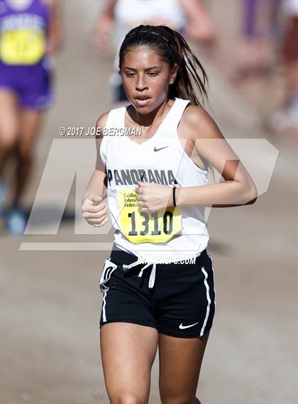 Thumbnail 1 in CIF State Cross Country Championships (Girls D3 Race) photogallery.
