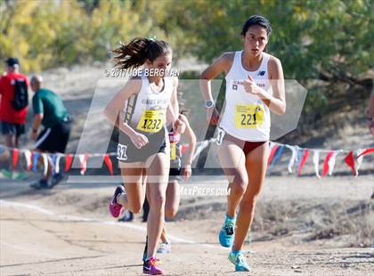 Thumbnail 3 in CIF State Cross Country Championships (Girls D3 Race) photogallery.