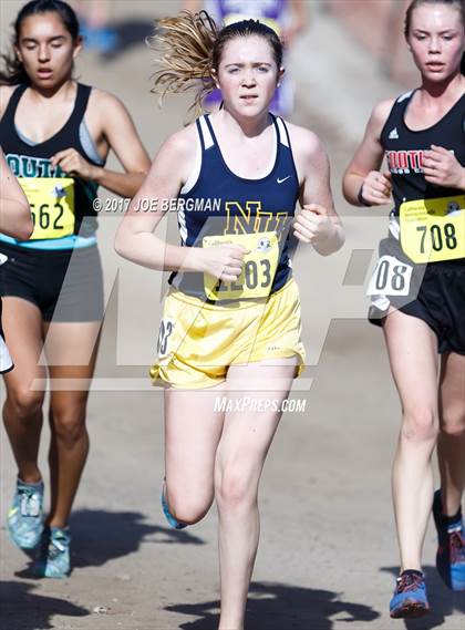 Thumbnail 1 in CIF State Cross Country Championships (Girls D3 Race) photogallery.