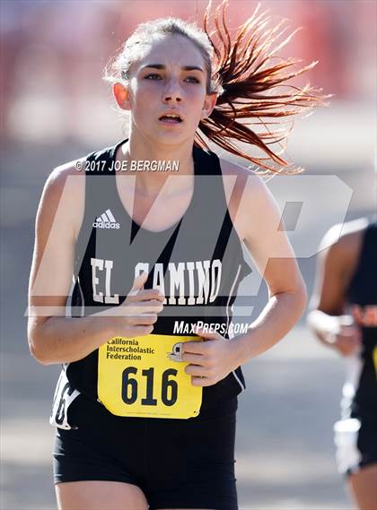Thumbnail 3 in CIF State Cross Country Championships (Girls D3 Race) photogallery.