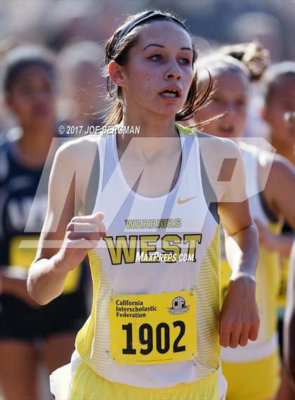 Thumbnail 3 in CIF State Cross Country Championships (Girls D3 Race) photogallery.