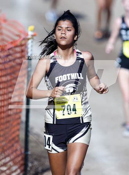 Thumbnail 1 in CIF State Cross Country Championships (Girls D3 Race) photogallery.