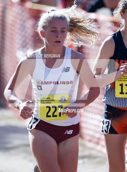 Thumbnail 1 in CIF State Cross Country Championships (Girls D3 Race) photogallery.