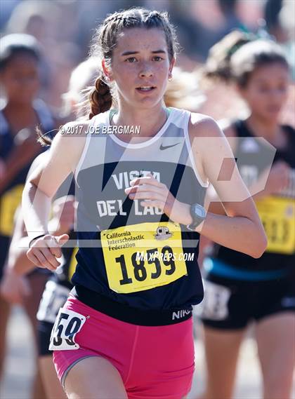 Thumbnail 1 in CIF State Cross Country Championships (Girls D3 Race) photogallery.