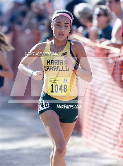 Thumbnail 2 in CIF State Cross Country Championships (Girls D3 Race) photogallery.