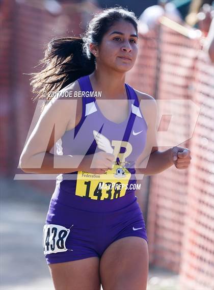 Thumbnail 2 in CIF State Cross Country Championships (Girls D3 Race) photogallery.