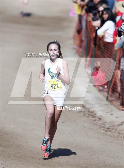 Thumbnail 1 in CIF State Cross Country Championships (Girls D3 Race) photogallery.