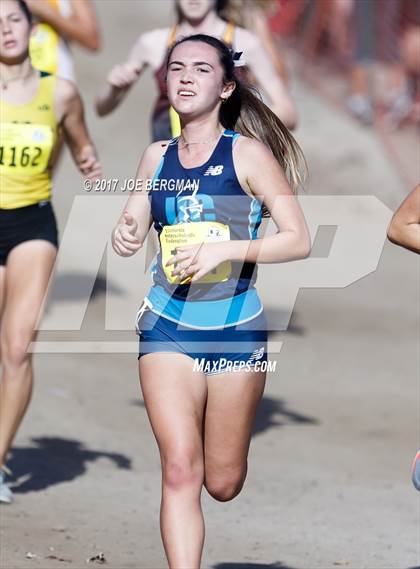 Thumbnail 1 in CIF State Cross Country Championships (Girls D3 Race) photogallery.