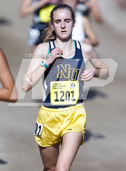 Thumbnail 2 in CIF State Cross Country Championships (Girls D3 Race) photogallery.