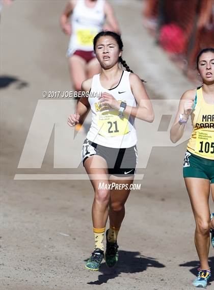 Thumbnail 3 in CIF State Cross Country Championships (Girls D3 Race) photogallery.