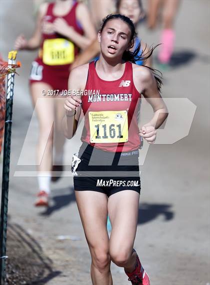 Thumbnail 1 in CIF State Cross Country Championships (Girls D3 Race) photogallery.