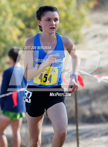 Thumbnail 1 in CIF State Cross Country Championships (Girls D3 Race) photogallery.