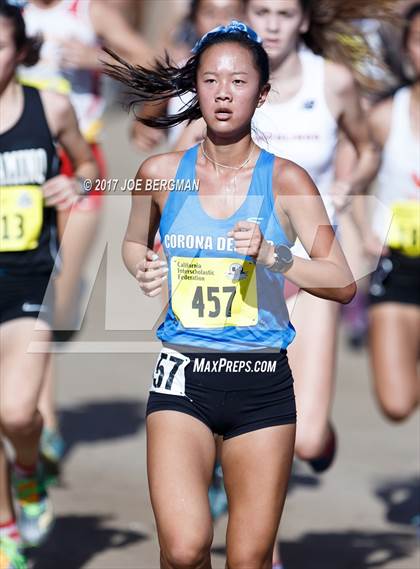 Thumbnail 3 in CIF State Cross Country Championships (Girls D3 Race) photogallery.
