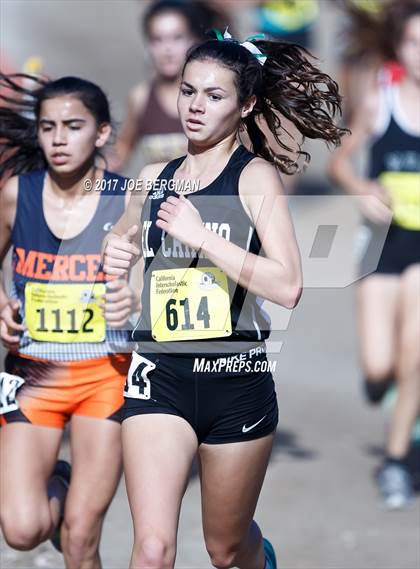 Thumbnail 1 in CIF State Cross Country Championships (Girls D3 Race) photogallery.
